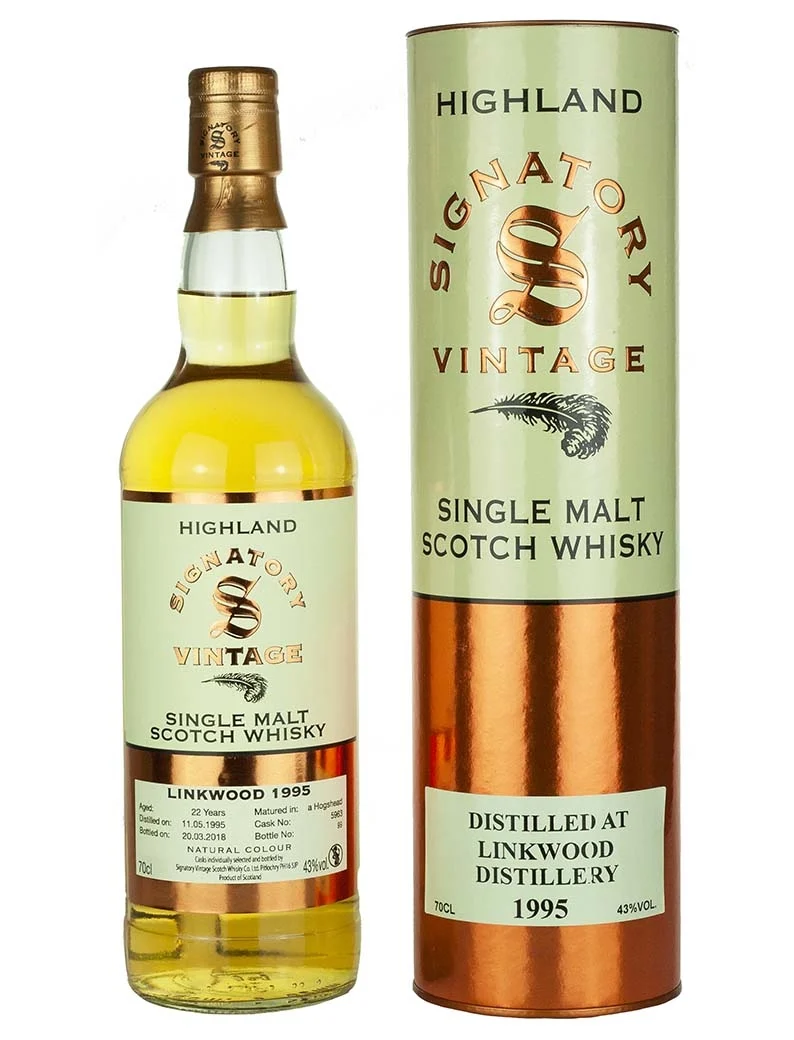 Linkwood 22 Year Old 1995 Signatory Highland