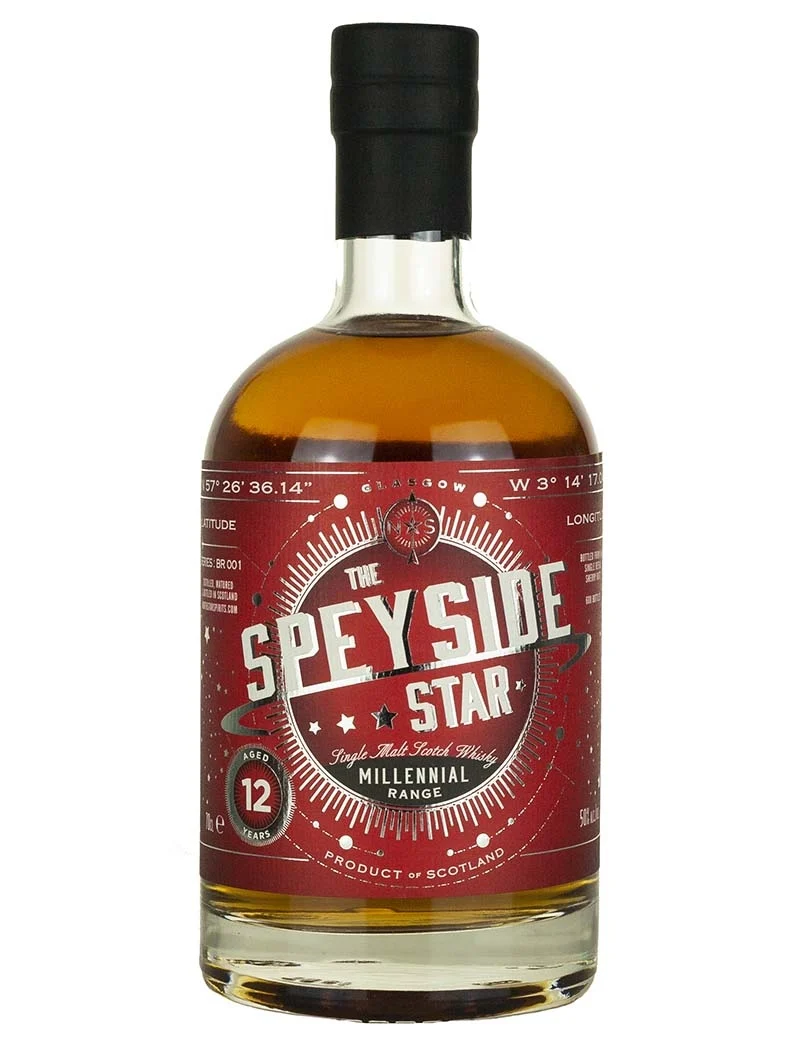 Mystery Malt 12 Year Old Speyside Star North Star
