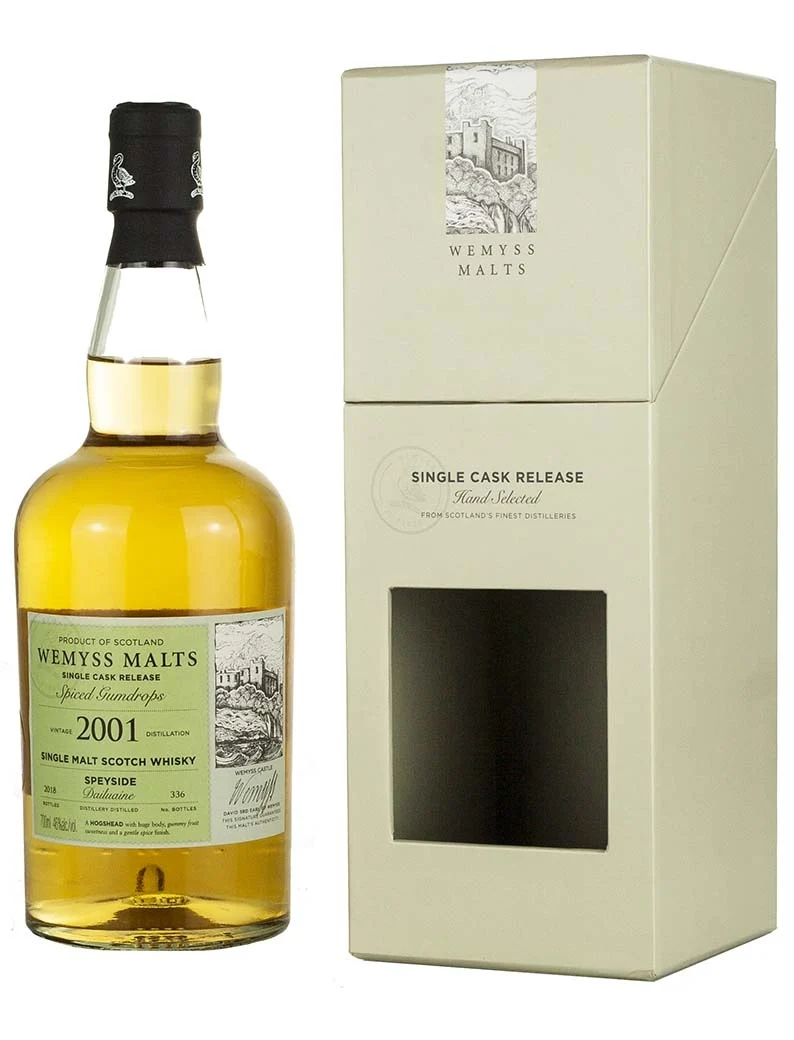 Dailuaine 17 Year Old 2001 Spiced Gumdrops Wemyss