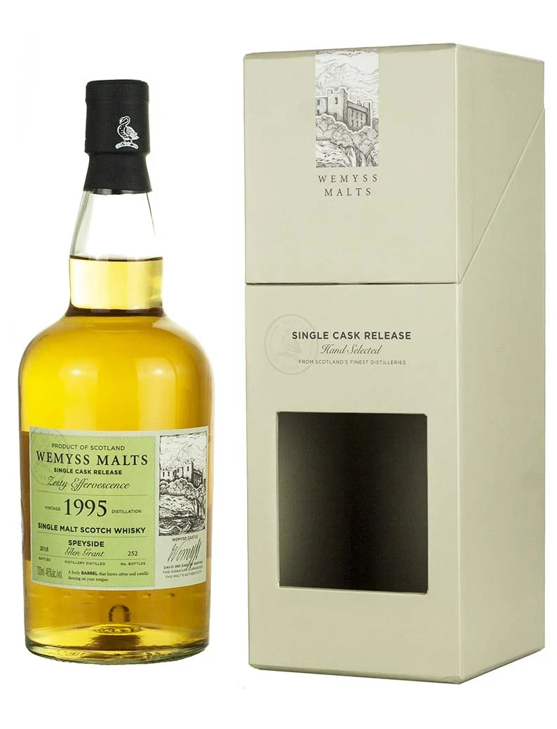 Glen Grant 22 Year Old 1995 Zesty Effervescence Wemyss