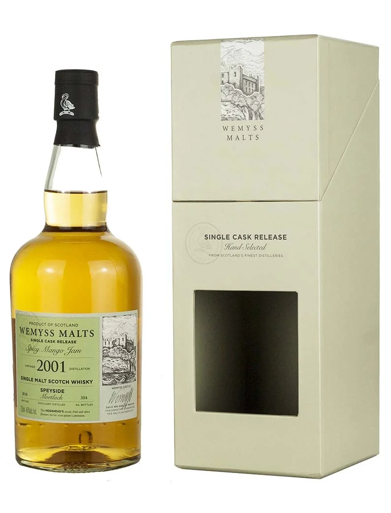 Mortlach 17 Year Old 2001 Spicy Mango Jam Wemyss