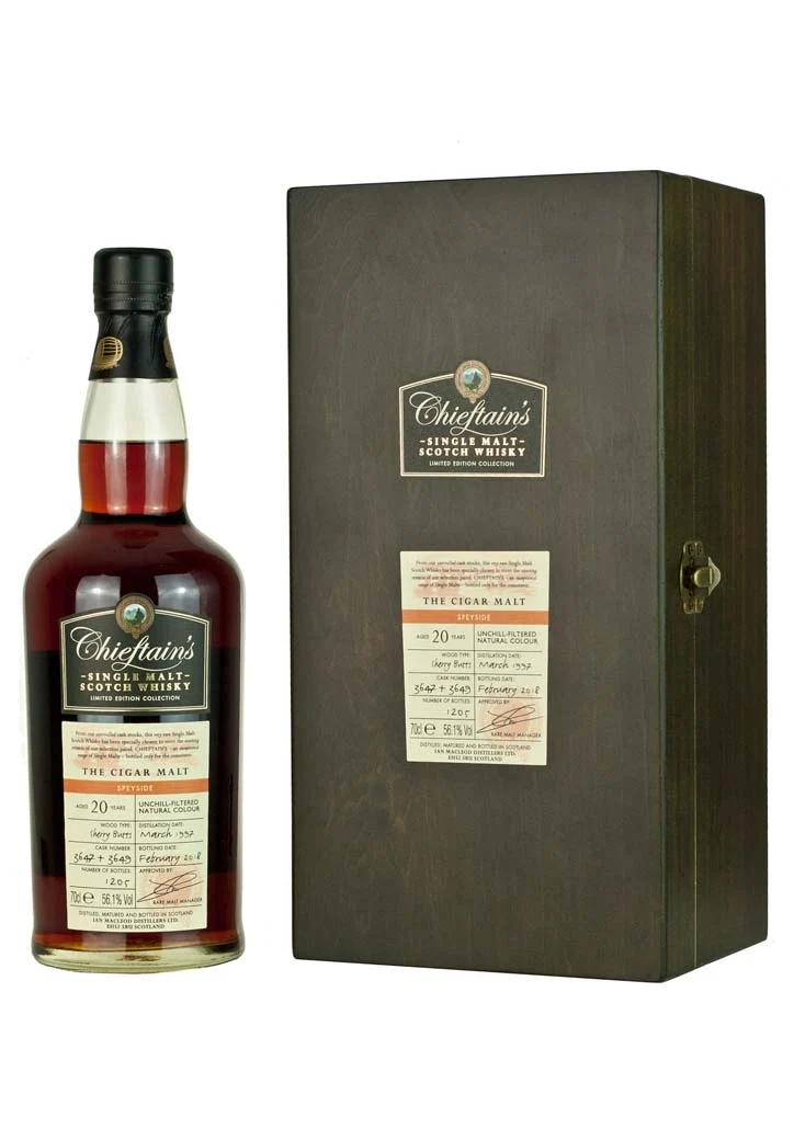 Mystery Malt 20 Year Old 1997 Cigar Malt Chieftan's