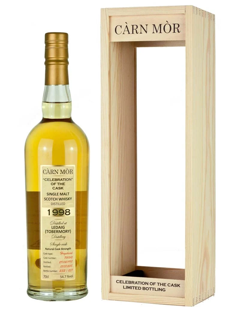 Ledaig (Tobermory) 20 Year Old 1998 Carn Mor Celebration