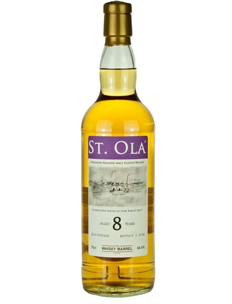 Blended Scotch St. Ola 8 Year Old 2010 TWB Exclusive