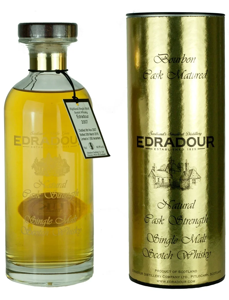 Edradour 10 Year Old 2007 Bourbon Cask IBISCO