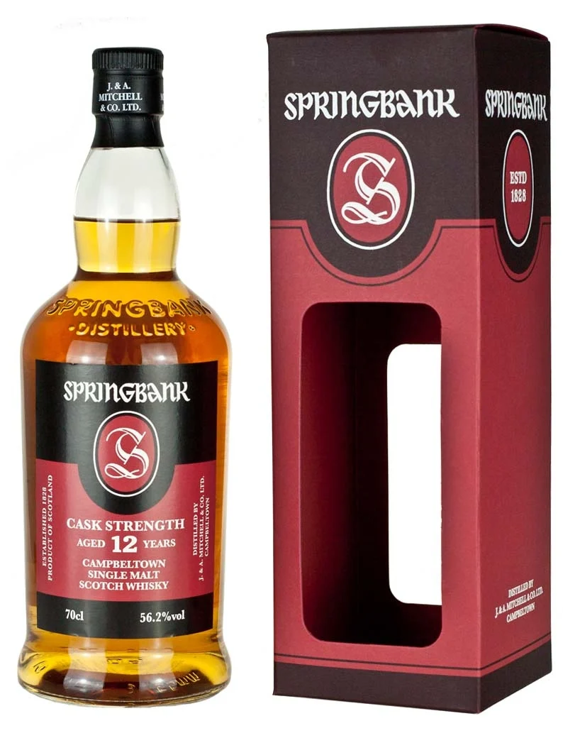 Springbank 12 Year Old Cask Strength 56.2%