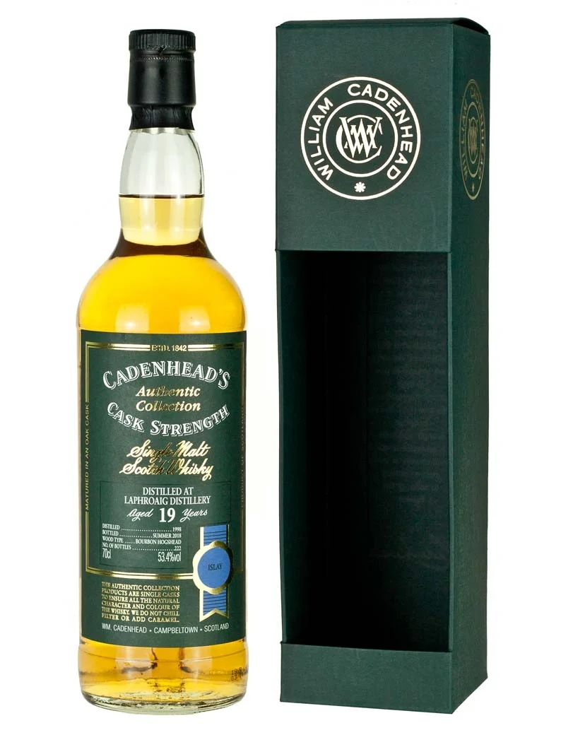 Laphroaig 19 Year Old 1998 Cadenhead's Authentic Collection