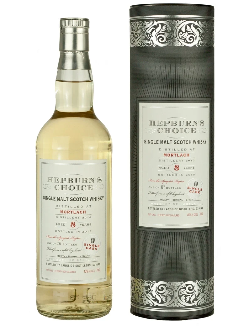 Mortlach 8 Year Old 2010 Hepburn's Choice