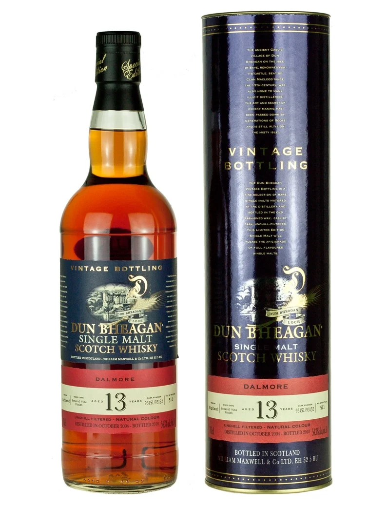 Dalmore 13 Year Old 2004 Dun Bheagan
