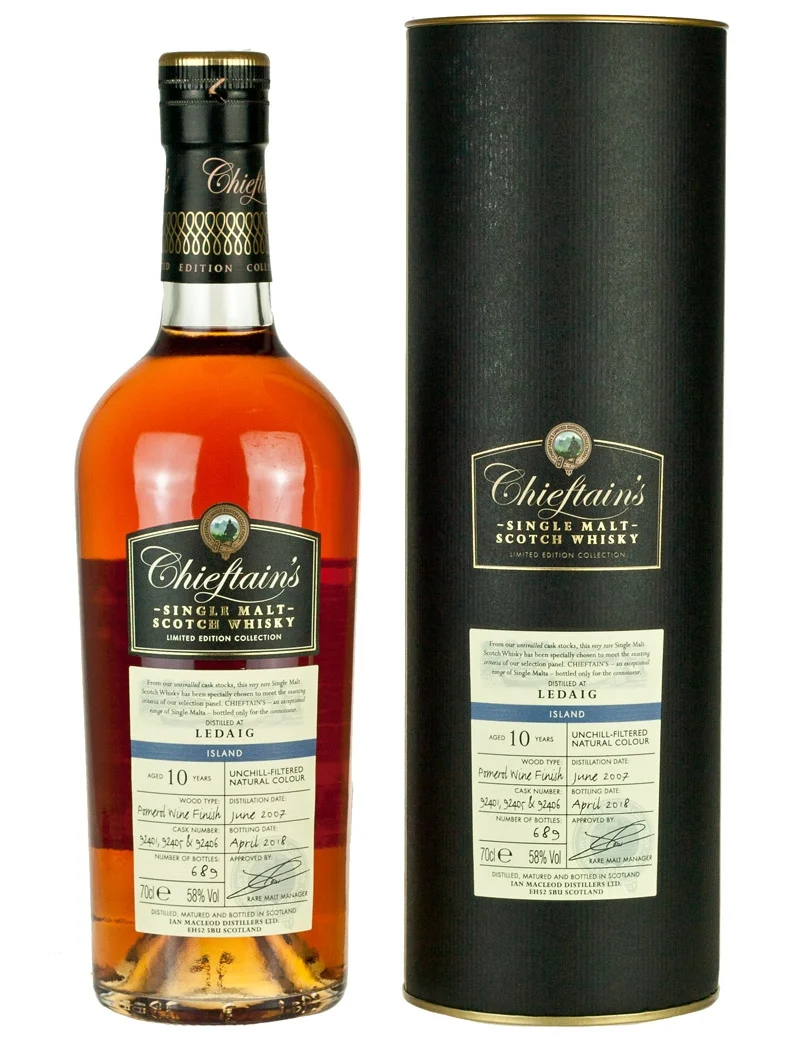 Ledaig (Tobermory) 10 Year Old 2007 Chieftan's