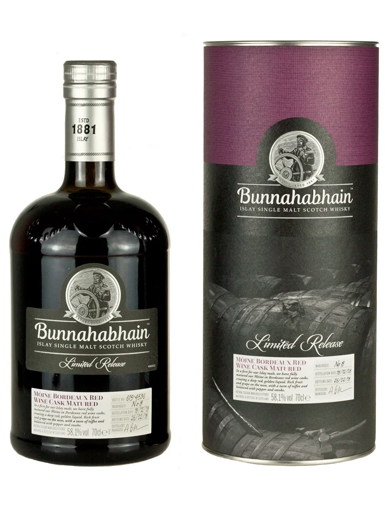 Bunnahabhain 2008 Moine Bordeaux Cask