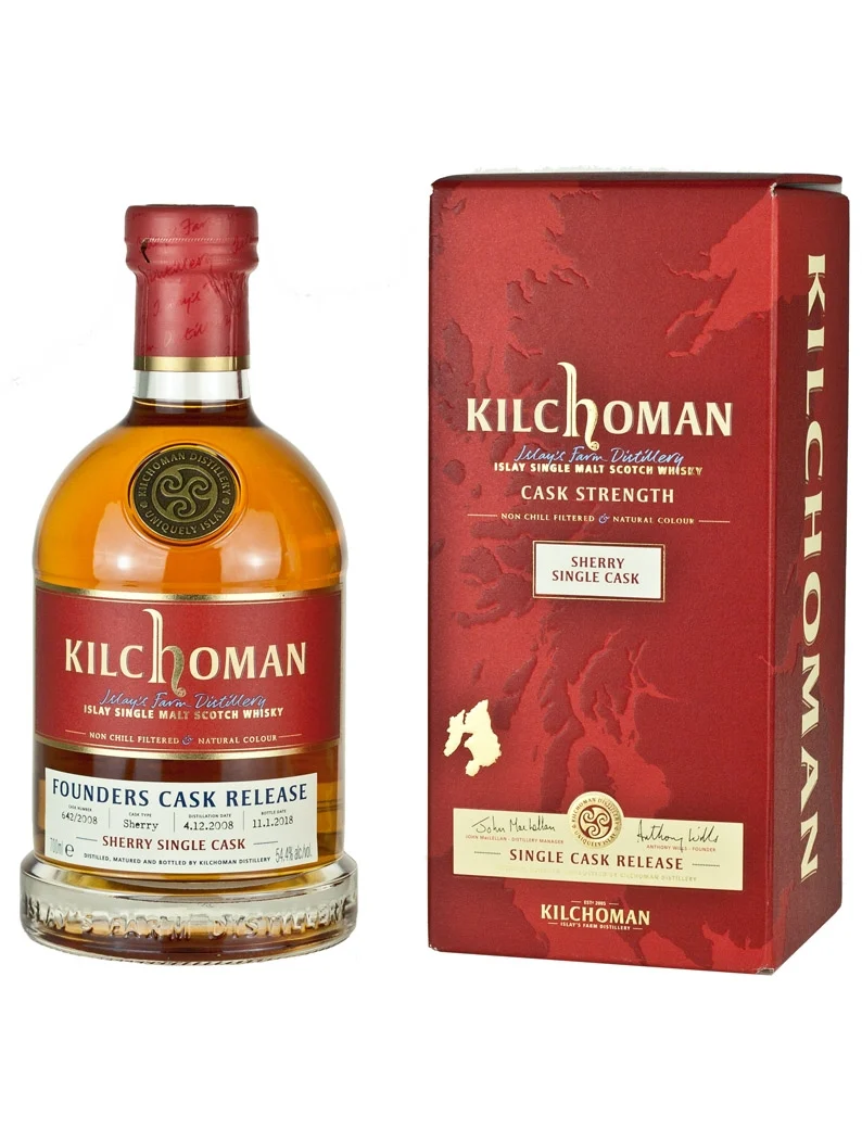 Kilchoman 9 Year Old 2008 Founders Cask Release