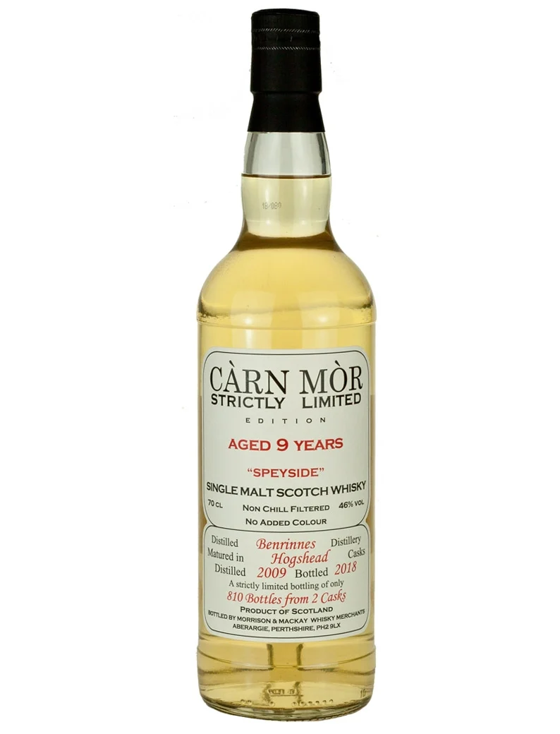 Benrinnes 9 Year Old 2009 Strictly Limited