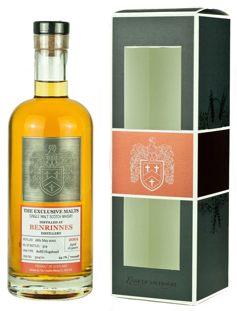 Benrinnes 16 Year Old 2001 Exclusive Malts