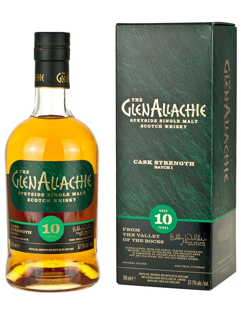Glenallachie 10 Year Old Cask Strength Batch 1