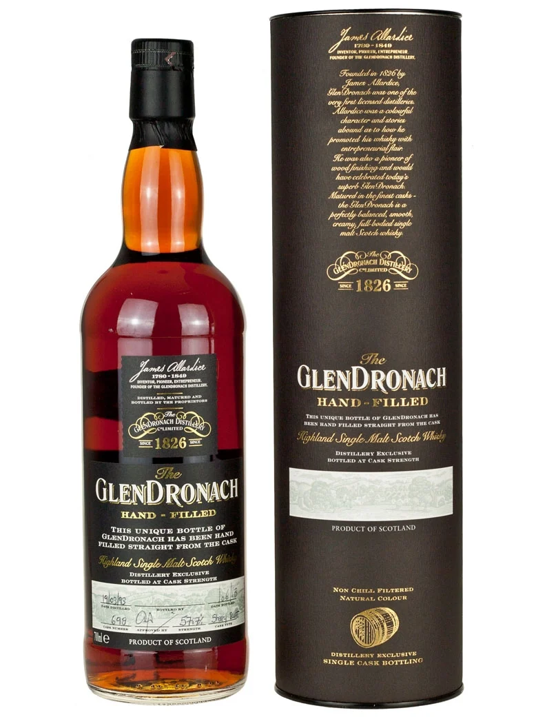 Glendronach 25 Year Old 1993 Hand Filled