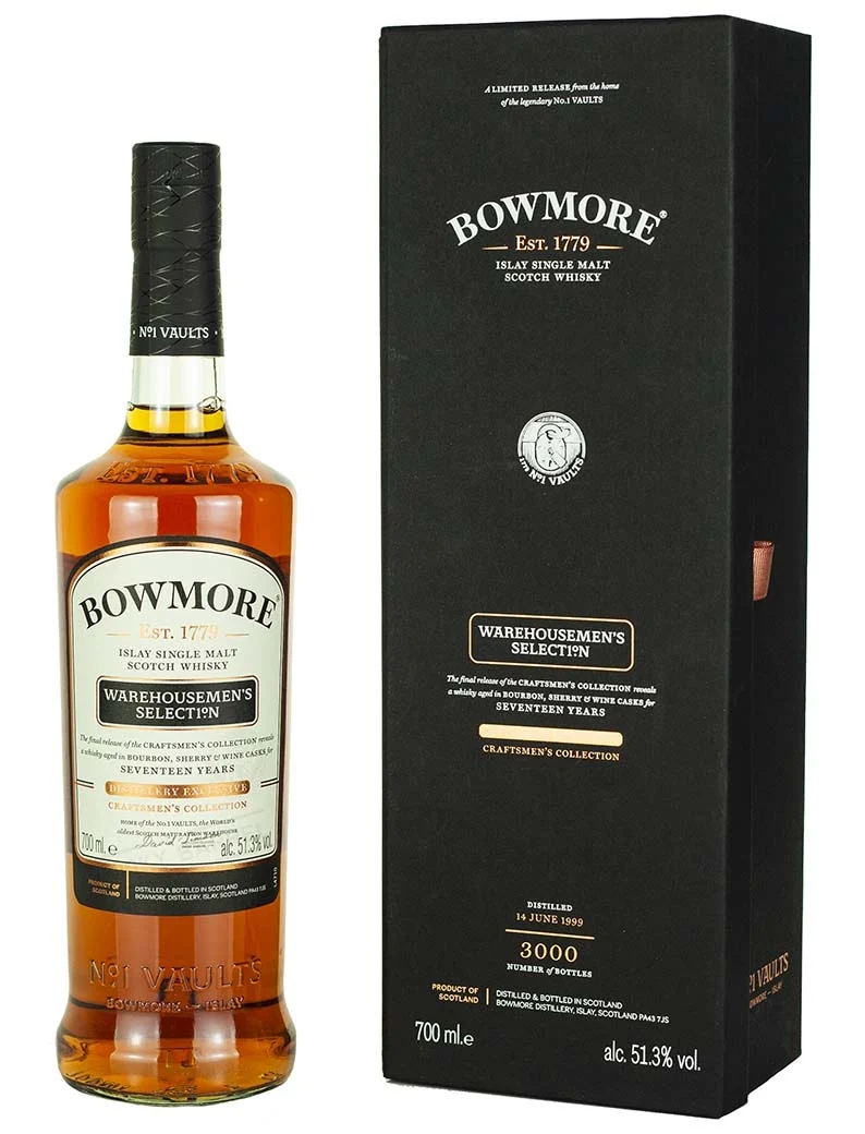 Bowmore 17 Year Old 1999 Warehousemen's Selection