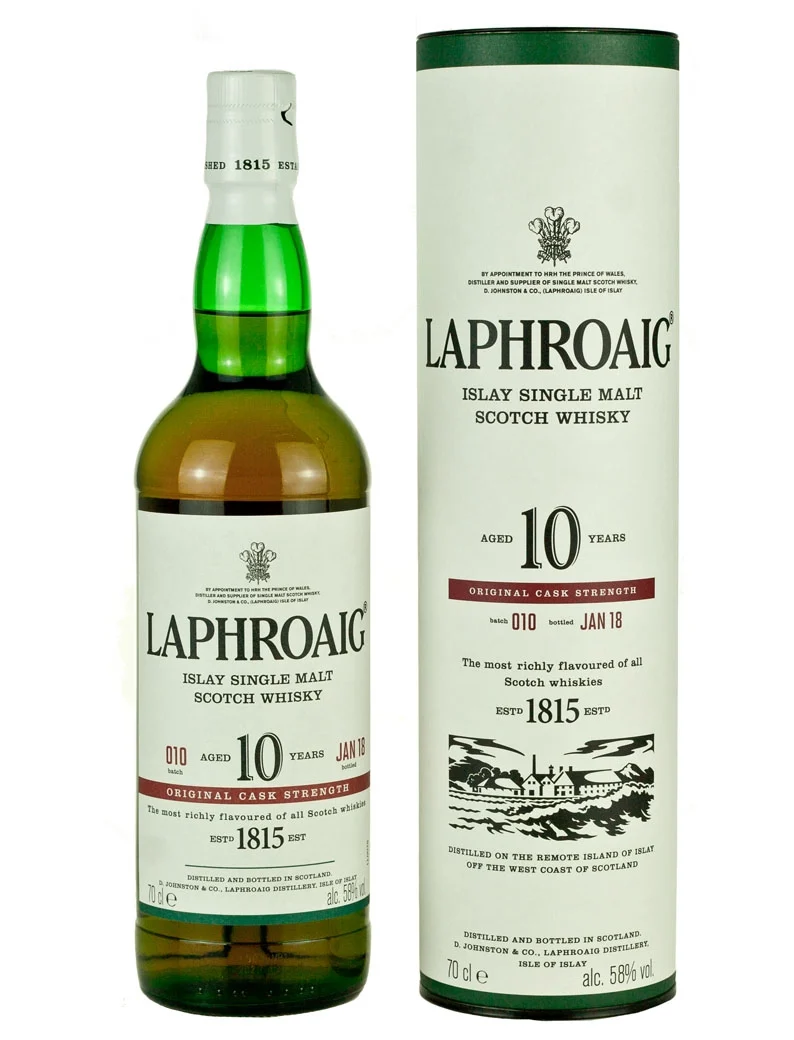 Laphroaig 10 Year Old Cask Strength Batch 10