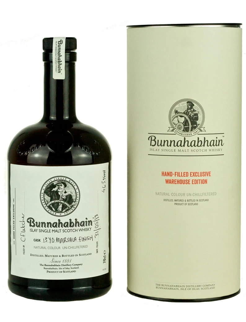 Bunnahabhain 13 Year Old Marsala Finish Hand Filled