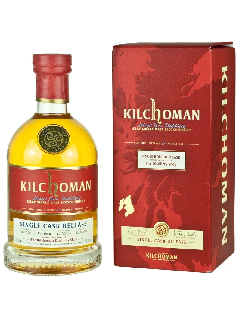Kilchoman 11 Year Old 2006 Single Cask