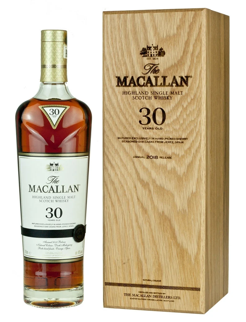 Macallan 30 Year Old Sherry Oak