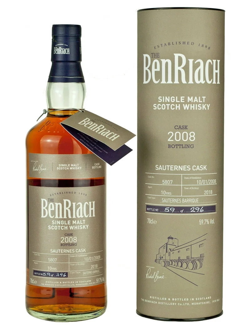 Benriach 10 Year Old 2008 Batch 15