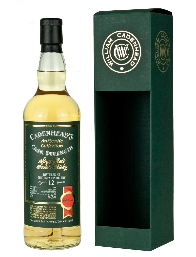 Old Pulteney 12 Year Old 2006 Cadenhead's Authentic