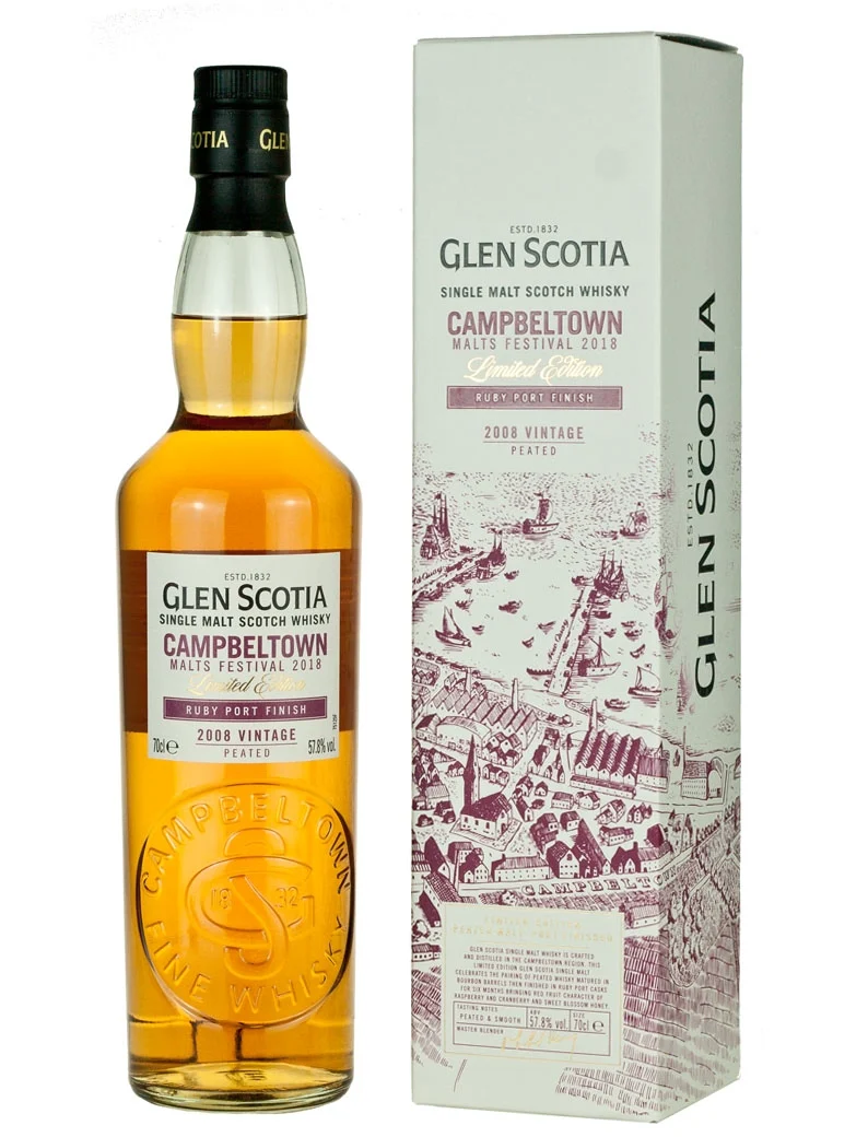 Glen Scotia 2008 Ruby Port Finish Campbeltown Malts Festival 2018