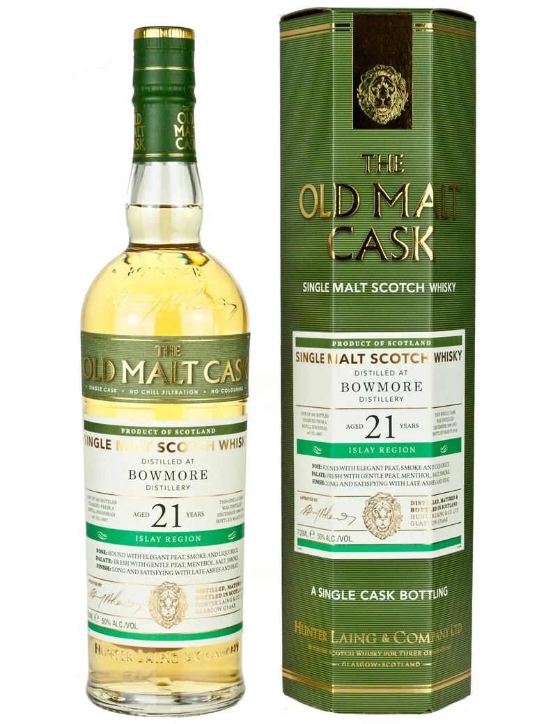 Bowmore 21 Year Old 1996 Old Malt Cask