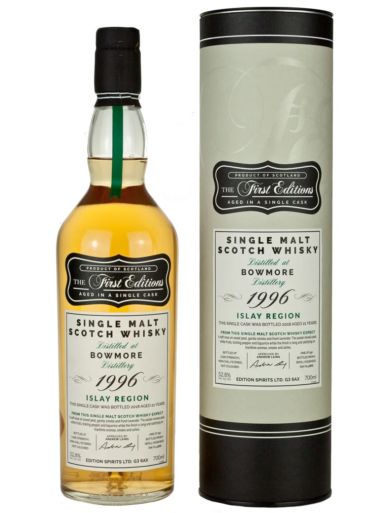 Bowmore 21 Year Old 1996 First Editions