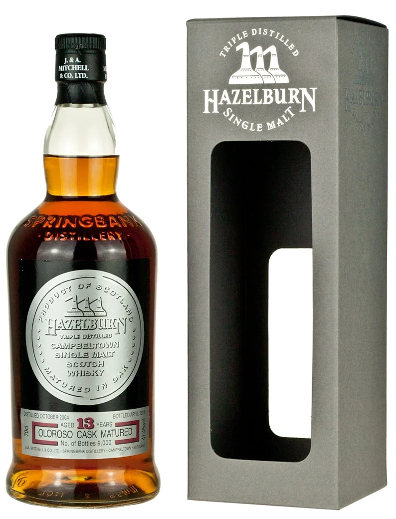 Hazelburn (Springbank) 13 Year Old 2004 Oloroso Cask