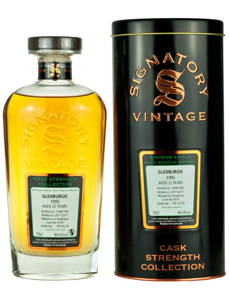 Glenburgie 22 Year Old 1995 Signatory Cask Strength