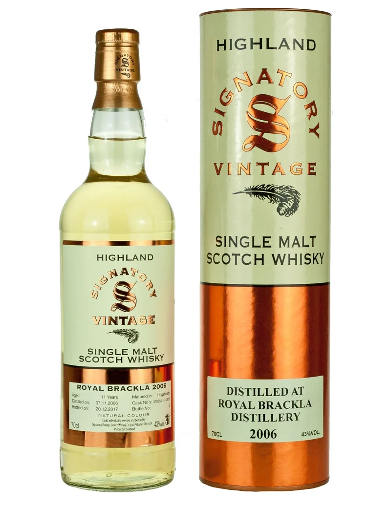 Royal Brackla 11 Year Old 2006 Signatory Highland