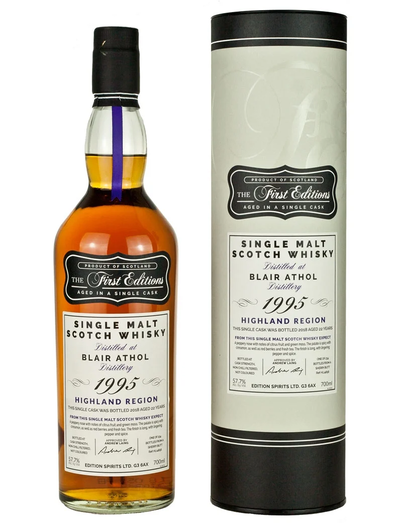 Blair Athol 22 Year Old 1995 First Editions