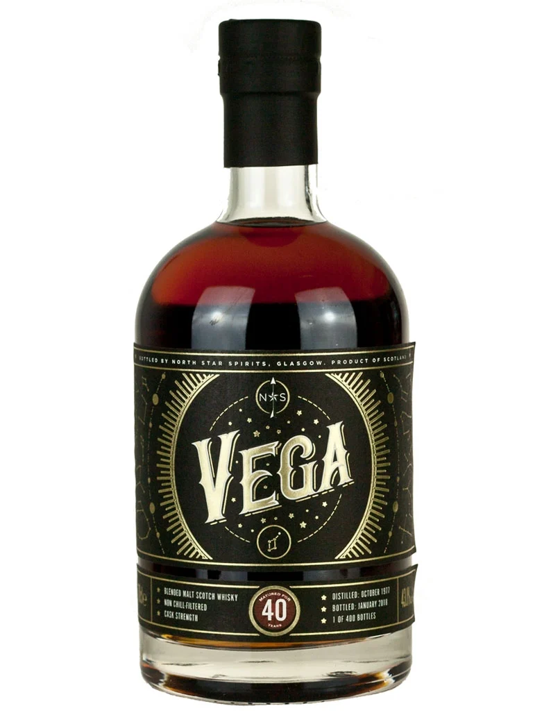 Blended Scotch Vega 40 Year Old 1977 North Star Spirits