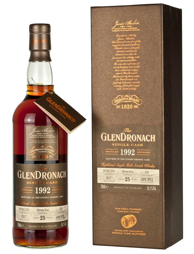 Glendronach 25 Year Old 1992 Batch 16