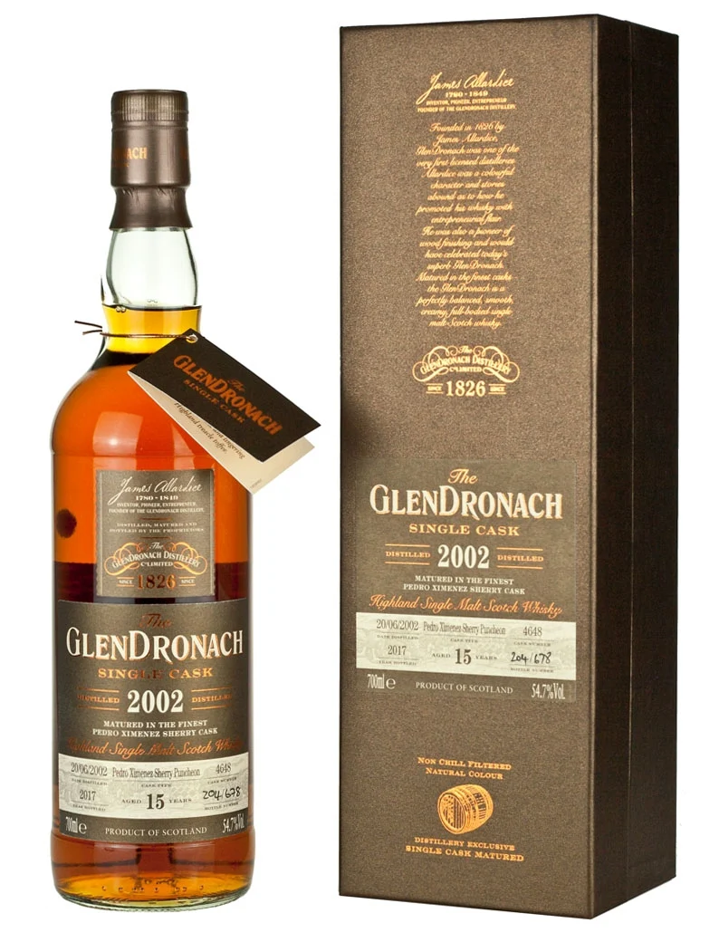 Glendronach 15 Year Old 2002 Batch 16