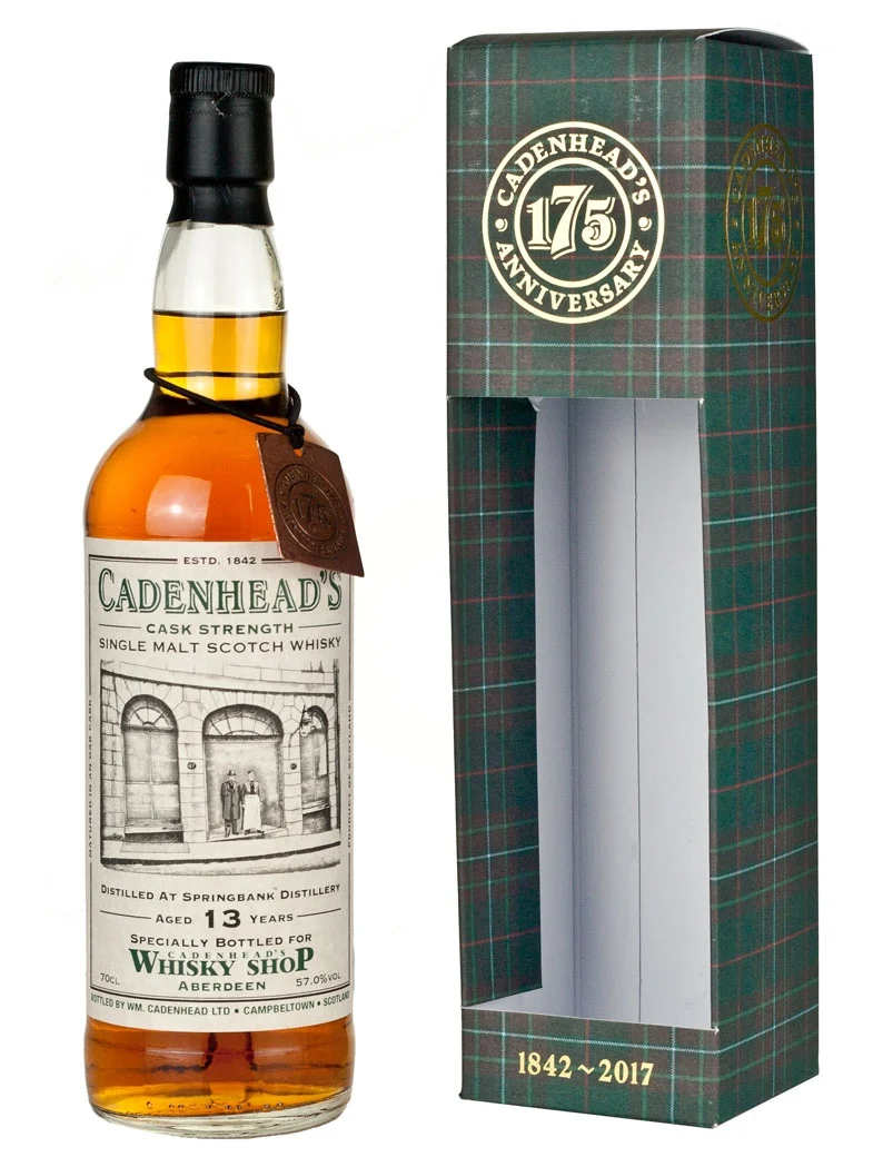 Springbank 13 Year Old 2003 Cadenhead's Aberdeen 175th Anniversary
