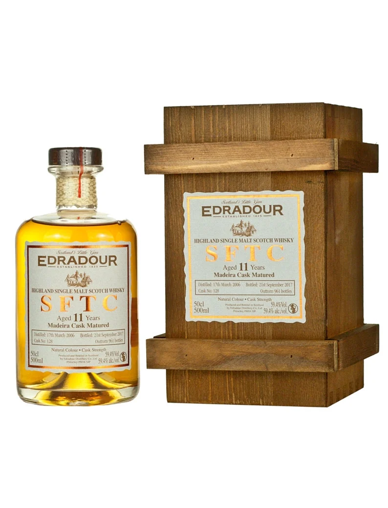 Edradour 11 Year Old 2006 Madeira Cask STFC