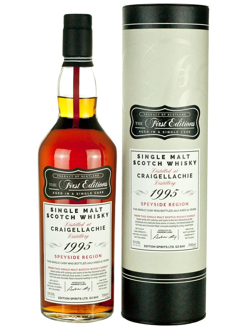 Craigellachie 21 Year Old 1995 First Editions