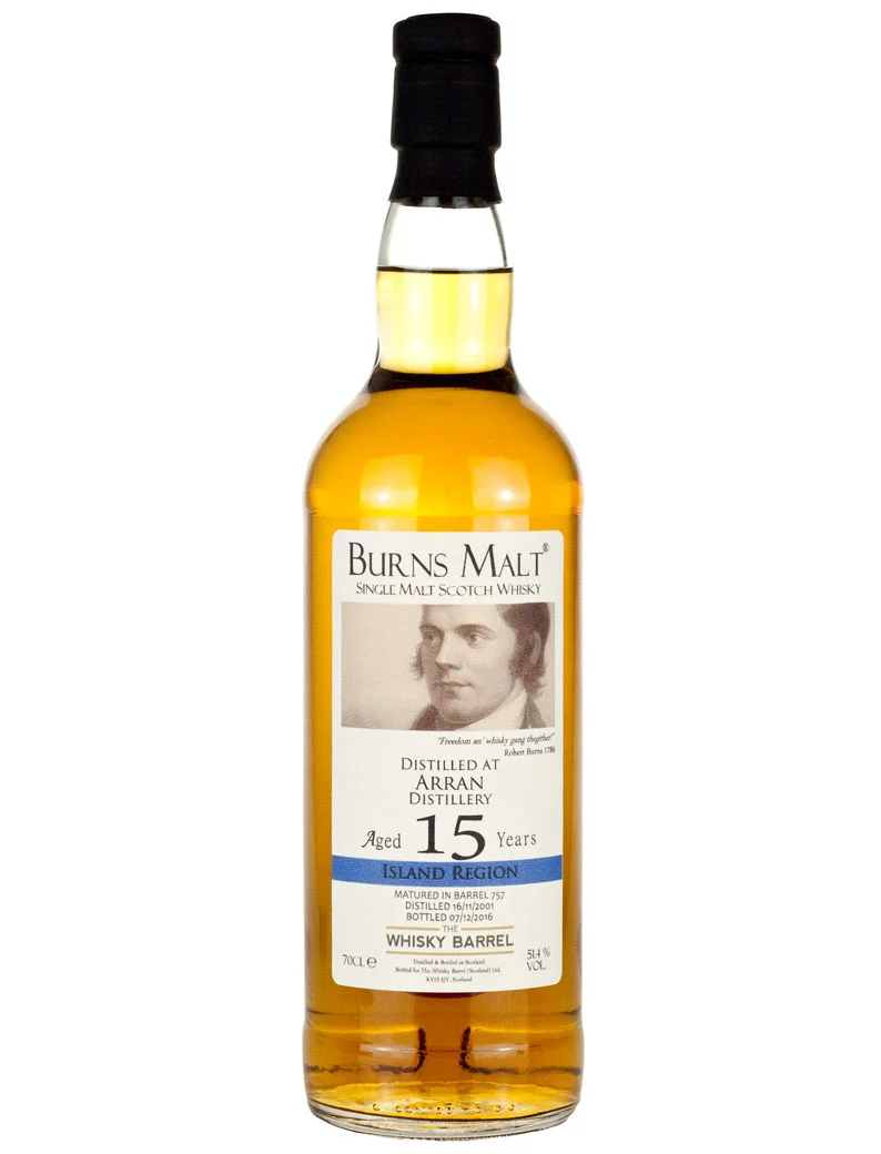 Arran 15 Year Old 2001 Burns Malt