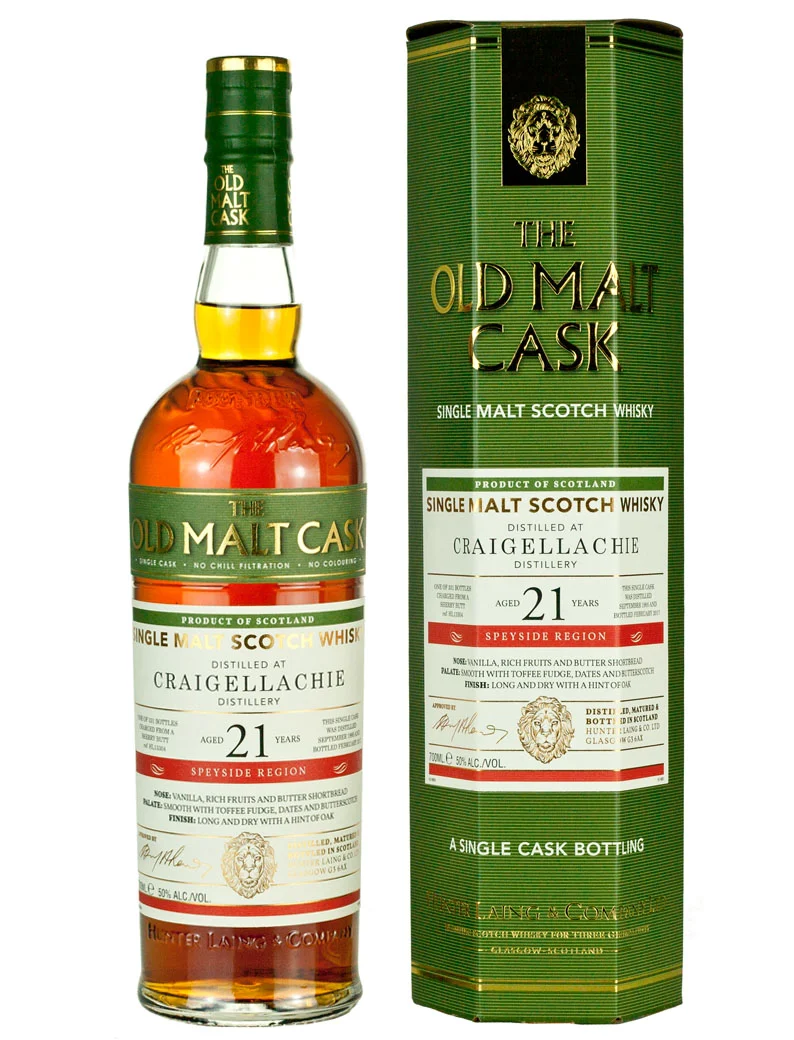Craigellachie 21 Year Old 1995 Old Malt Cask