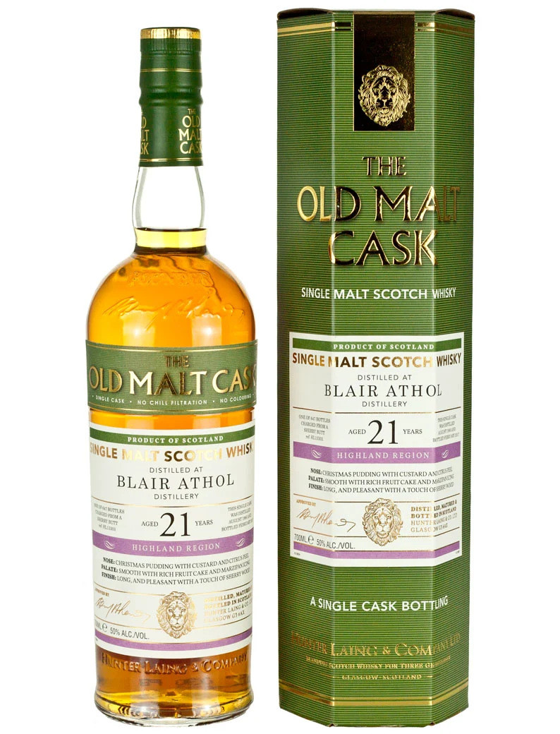 Blair Athol 21 Year Old 1995 Old Malt Cask