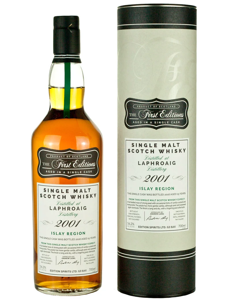 Laphroaig 15 Year Old 2001 First Editions