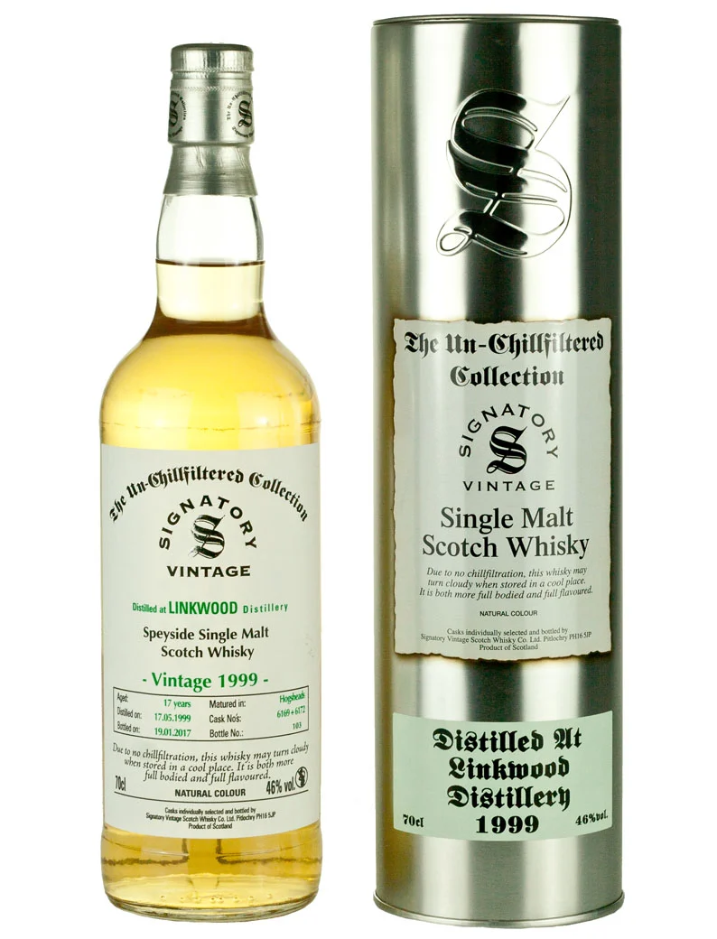 Linkwood 17 Year Old 1999 Un-Chillfiltered