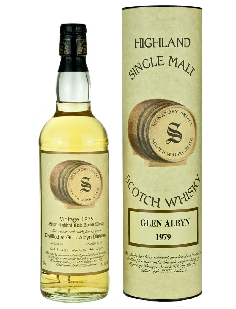 Glen Albyn 17 Year Old 1979 Signatory Highland