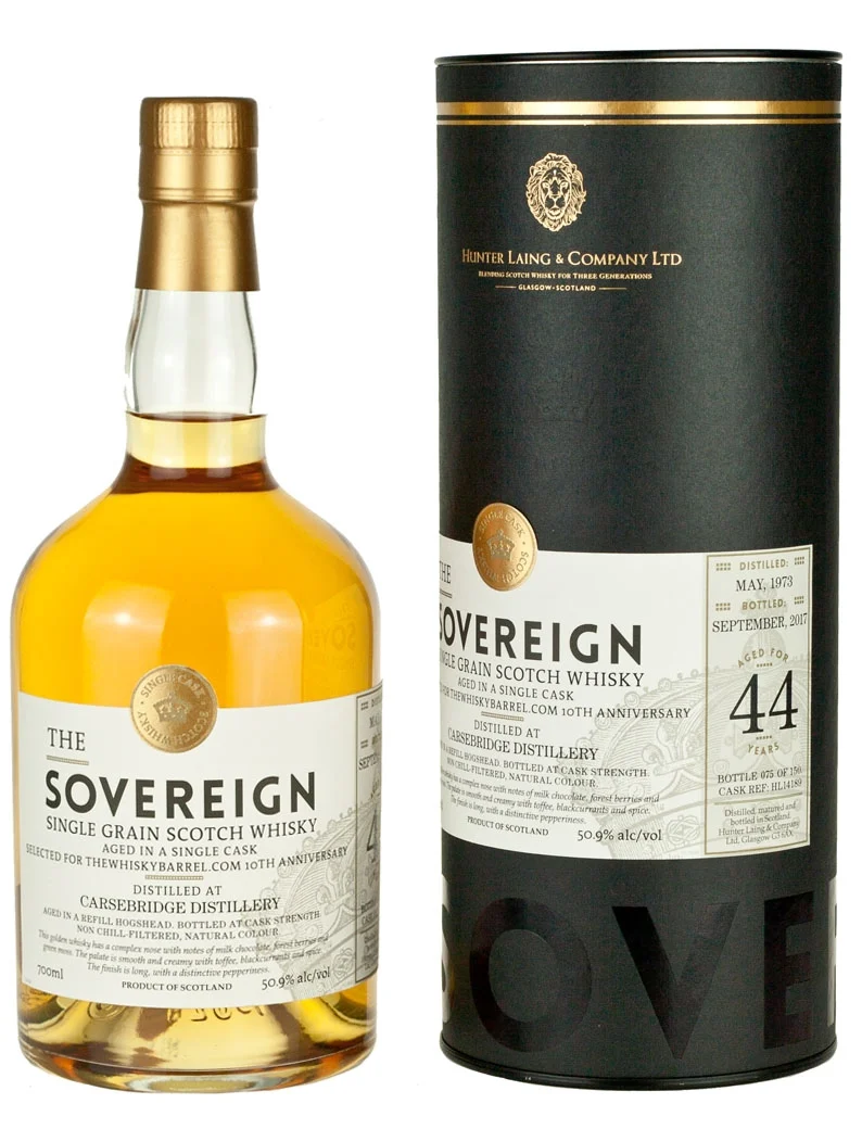 Carsebridge 44 Year Old 1973 Sovereign TWB 10th Anniversary