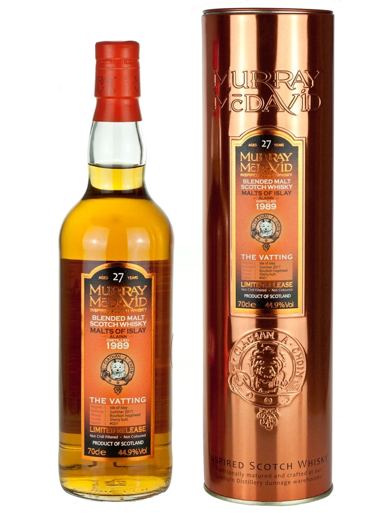 Blended Scotch Alainn Malts of Islay 27 Year Old 1989 Murray McDavid