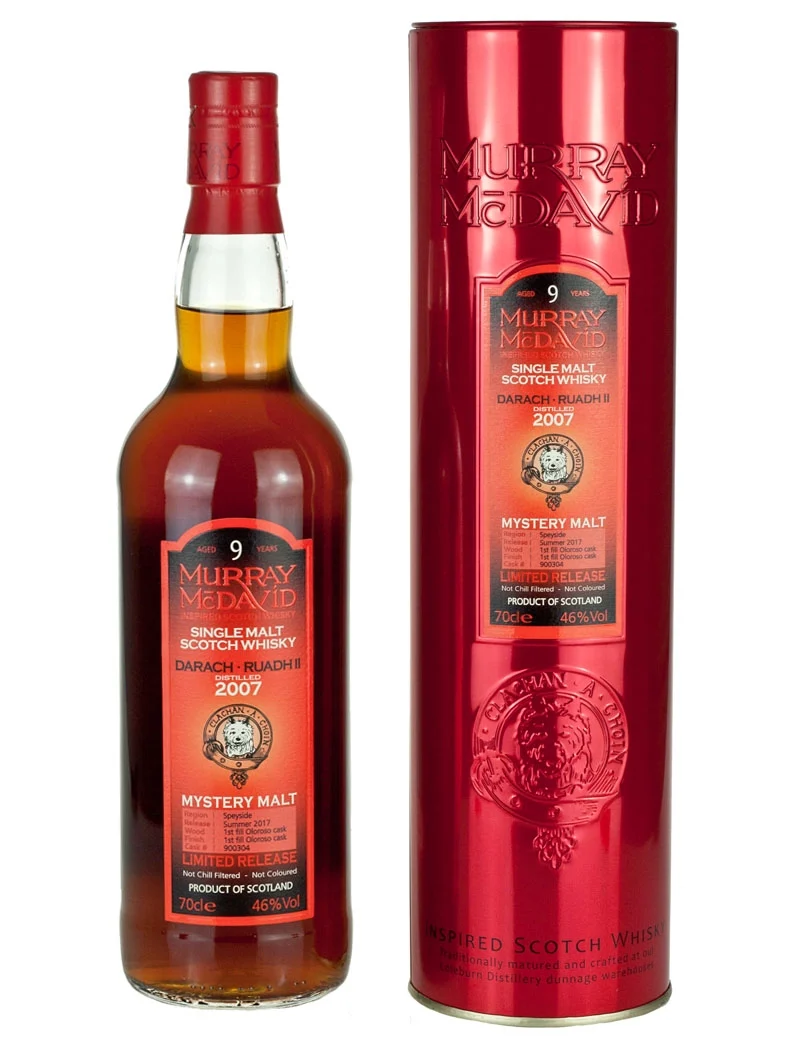 Mystery Malt Darach Ruadh II 9 Year Old 2007 Murray McDavid