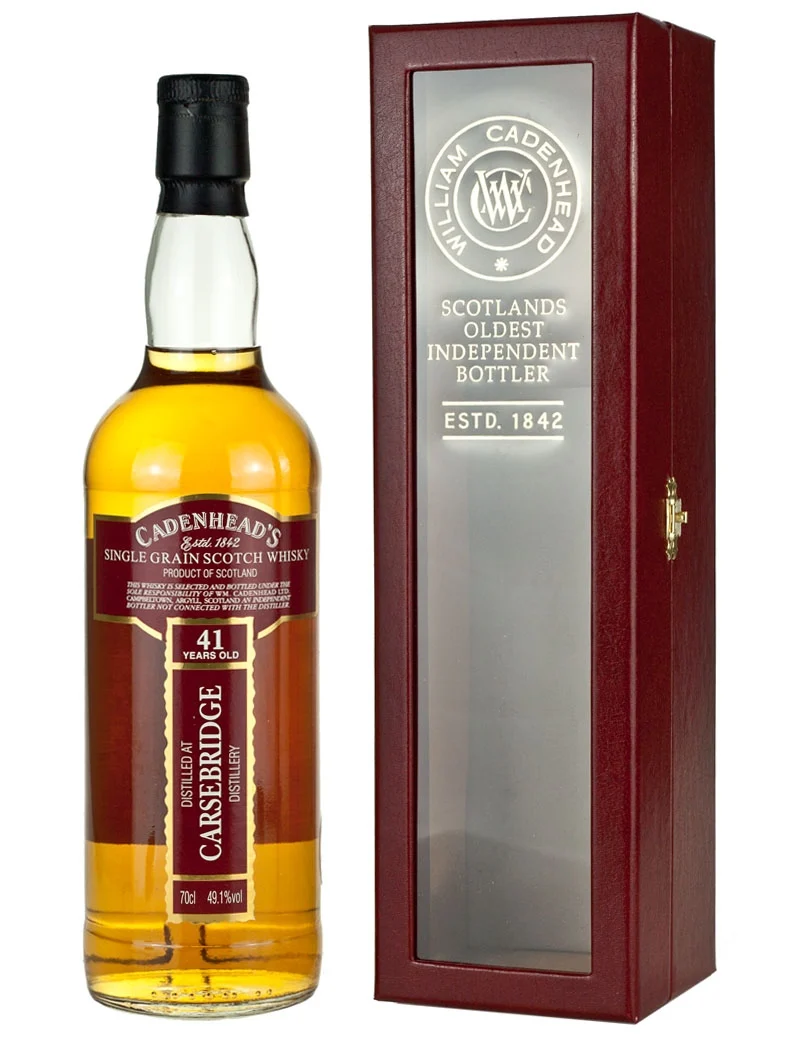 Carsebridge 41 Year Old 1976 Cadenhead's Cask Strength